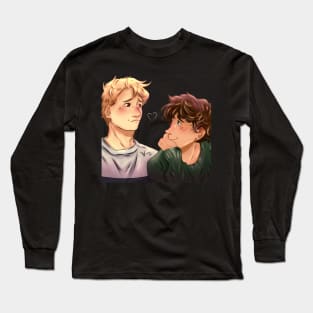 Nick Nelson and Charlie Spring looking at each other Long Sleeve T-Shirt